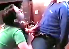 British Amateur Couple in a Kinky Threesome