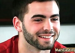 Sexy hunk Josh gets arse hammered after sucking fat gay boner 2