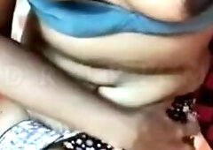 Gouthami reddy manthena removed dress & showing her bra & Milky boobs on bed video