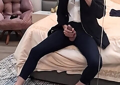 Solo webcam tranny masturbation