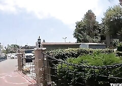 Nikki Delano is a gorgeous blonde woman who was caught on tape while getting fucked