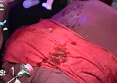 Busty brunette from dildo ohmibod masturbating on webcam