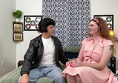 Explosive trans beauty: Alpha male ravages Tgirl ABRIDGED