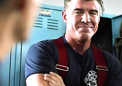 Icon Male: Jock Blows His Big Cock in Andrew's Doggy Style