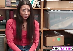 Lilly Hall In Foxy Sweety Gets Slammed By Officer