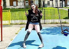 Uk-Flashers featuring queen bee's female orgasm xxx