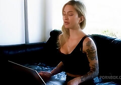 Cherry Kiss Entices Stranger for Hot Sex