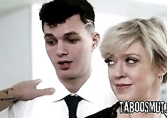 Lonely Housewife Entice 2 Religious Men Into Banging Her Cunt