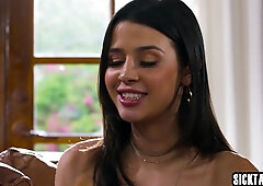 My girlfriend is ready to watch horny sex