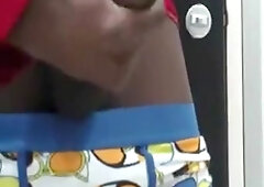 Jerk in changing room