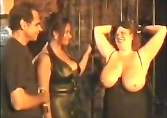 Big Tit BBW Tied Up and Taught a Lesson