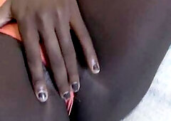 I bang my Afro whore with my large shlong and creampie her.