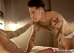 Gay hand job, tossing salad, anal invasion