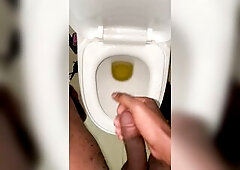 TsPeaches showing her massive shaft and balls- Freaky TsPeaches- freaky tgirl with large load -booty-