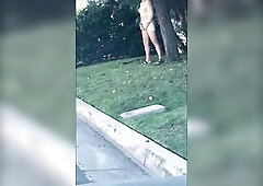 Ts Katie kae - ts pees in public (RISKY)