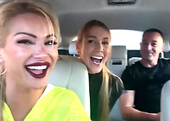 Girls show off their bodies but nothing happens yet