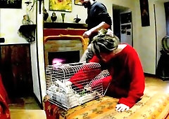 I was training when my spouse arrived and in the end I ended up with his large schlong down my mouth previous to getting screwed in all my holes and i