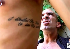 Outdoor old/young anal with BMF and Chelo