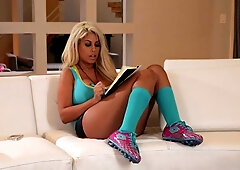 All Girl Massage: Licking Every Inch of Coach's Body