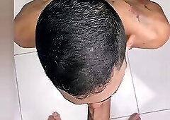 Huge cock delighting with bubble butt