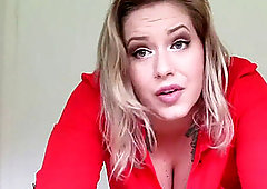 chubby damsel farting in her thong