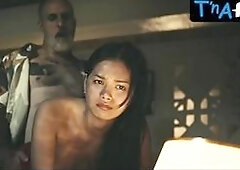 Angela Morena Breasts Scene  in Ahasss