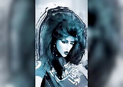 Shelly Roberts in an action packed high intensity raunchy dream of sucking and smokin' at the brilliance aperture. Large hair, smokin', jerk