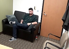 Fuck Off Shows Off His Piercing At Casting Couch