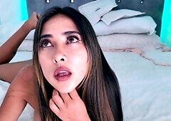 Asian MILF Sucks Big Cock And Jerks Out Cum