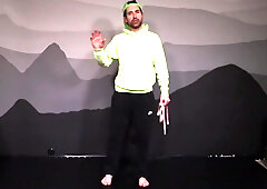 Jay Stroke Roleplay David -day Check-in With His Fitness Trainer (fan Custom