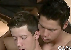 Getting balls in his ass