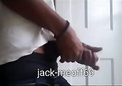Caught Jacking off n my Homeboy Bathroom Pt2 he saw jac