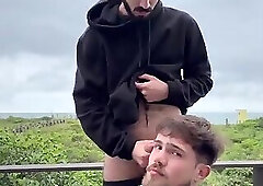 Bearded Guys Having Fun