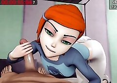 Your maid's Payback time! Gwen Tennyson JOI