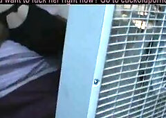 Marie the nasty whore bent over the bed