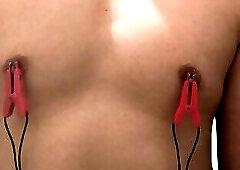 Asian Boy Electro Nipple part.1