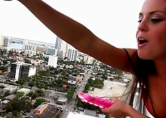 She's a Freak - Rahyndee James playing with sex toys sex tape