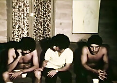 Three Builders In Hot Gay Oral Sex Orgy