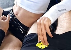 Twinks, gay femboy, public masturbating