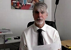 ManPuppy Richard Lennox Pressures Someone Into A Risky On Camera Dare