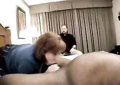 Older Cuck Hubby Watches big beautiful woman Wife Get Banged