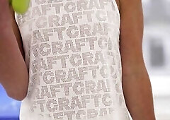 SUPPLE TEEN GYMNAST STRETCHES ANAL aperture on thick meat stick