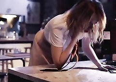 big beautiful woman Dominant Screws eighteen Year Old Serf - Hardcore Lesbo Parasited Love button to Love button & Breasts Tribbing Squirt