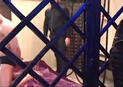 DrillMyHole.com: Domination hard pounding with inked Tyler Berg beside muscle Jessy Ares