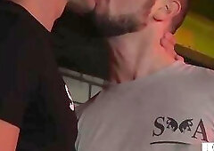 Hot jock oral sex and cumshot