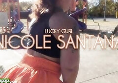 Favourable Gurl Nicole Santana - Playground Car Sex With A Large Ass Ebony mother I'd like to fuck