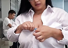 Hawt Latin chick teacher suggests intimate literature lessons so u can understand anything much more excellent. This babe likes milking her students d