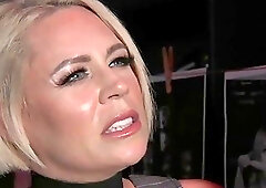 MILF lezdom anal bangs submissive TS