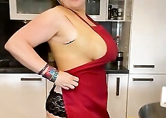 The austrian mother i'd like to fuck with 38F silicone melons