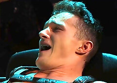 Tormentor Devin Franco Taunts Gimp Grant Ducati Gigantic Man-meat